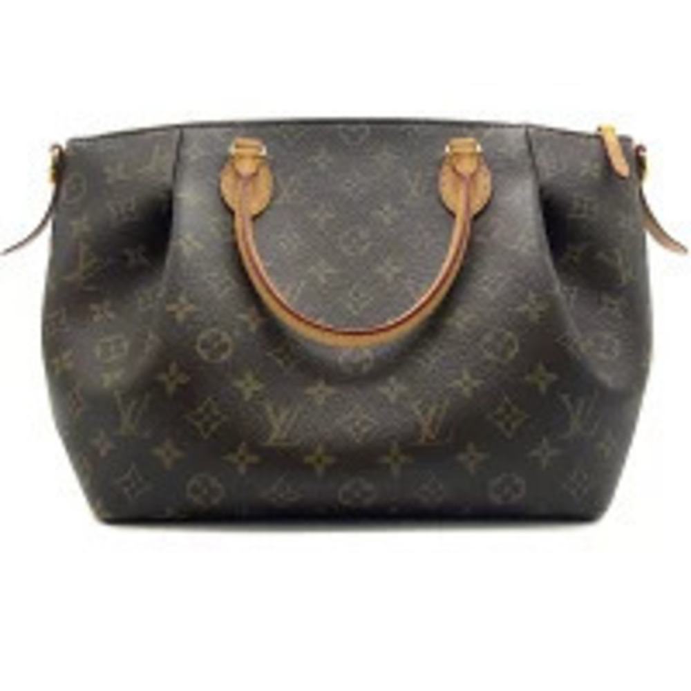 Louis Vuitton Monogram Brown Shoulder Bag Handbag Canvas Turenne